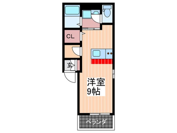 ドゥプラシードの物件間取画像